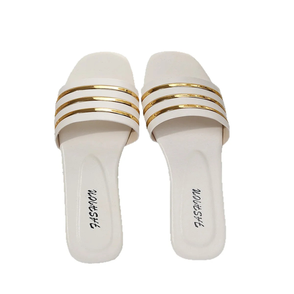 Classic Everyday Comfort Square-Toe Sandals